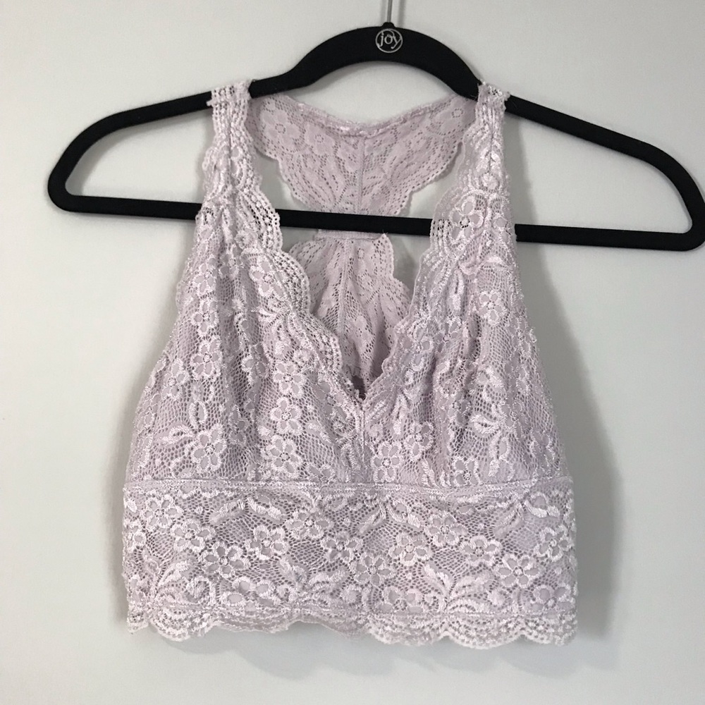 Purple Lace Bralette